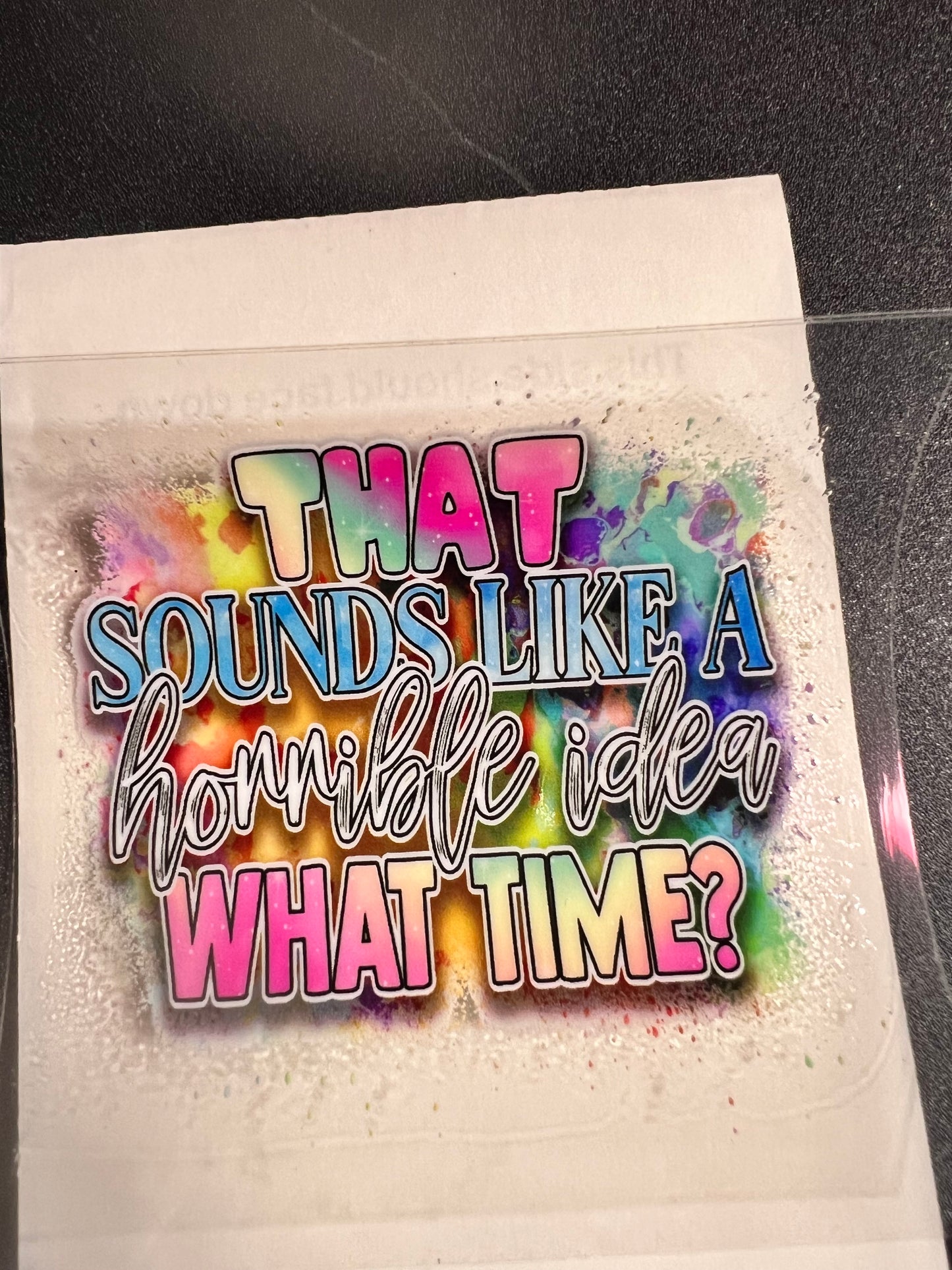 UVDTF Decals