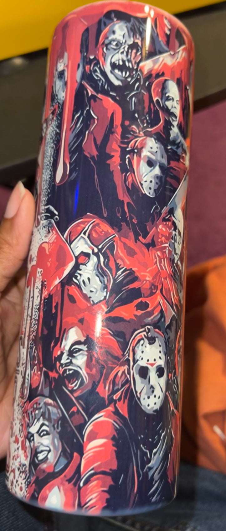 20 oz Just A Girl Who Loves Horror Movies