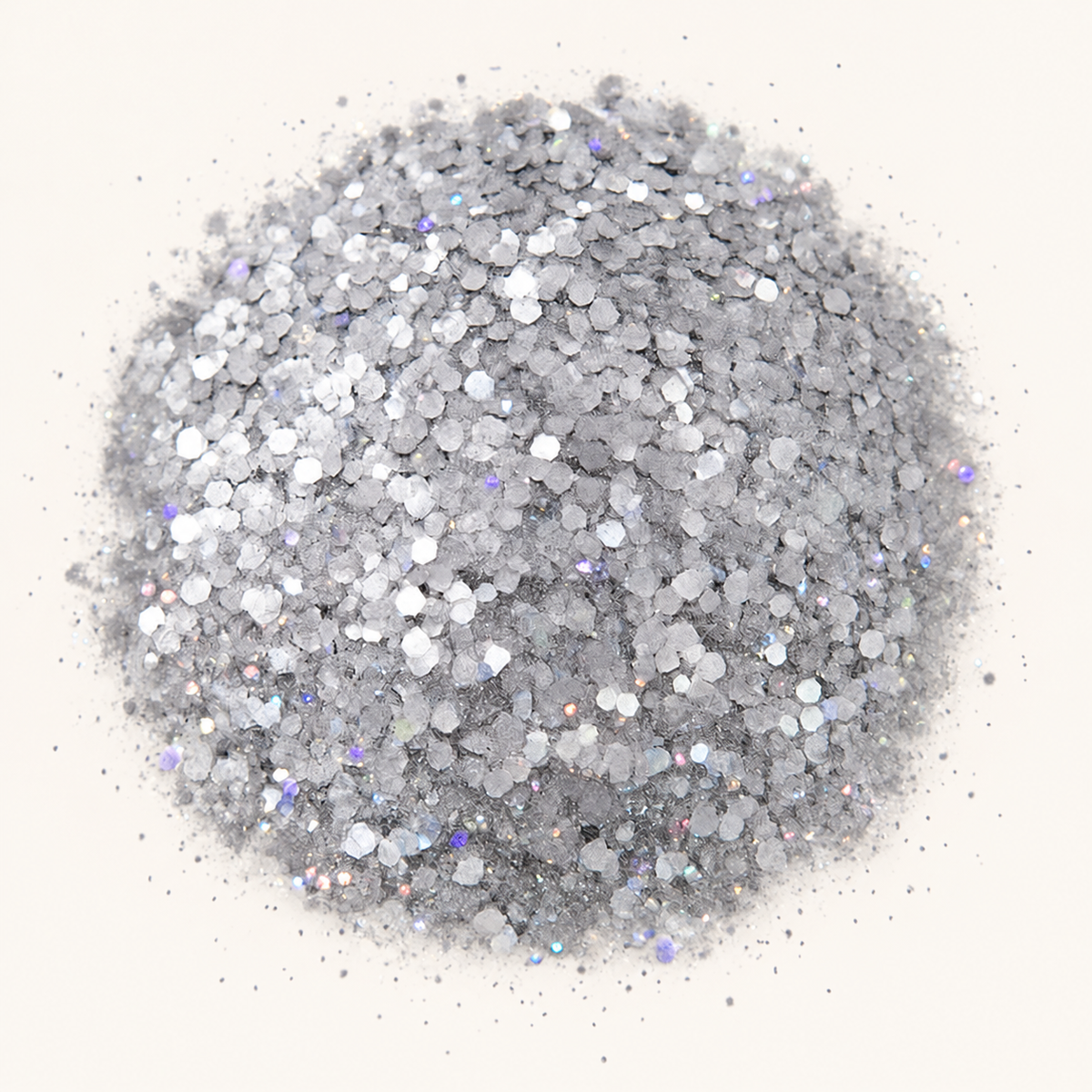 Diamond Daze — holographic silver glitter mix