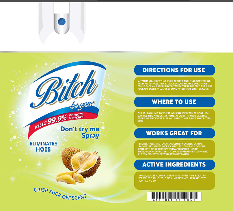B*tch Be Gone Tumbler RTS