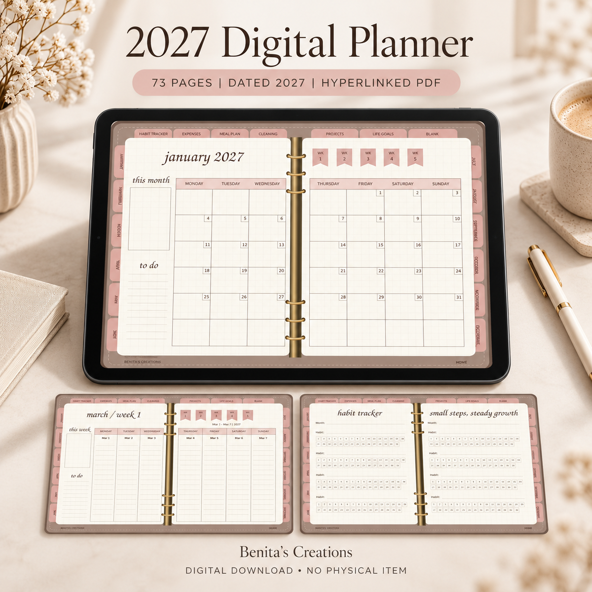 Everyday Possibilities 2027 Dated Digital Planner