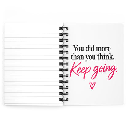 Soft Life Loading Spiral Bound Journal