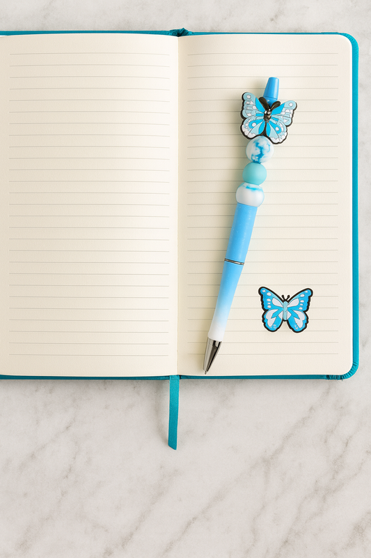 Butterfly Beaded Pen