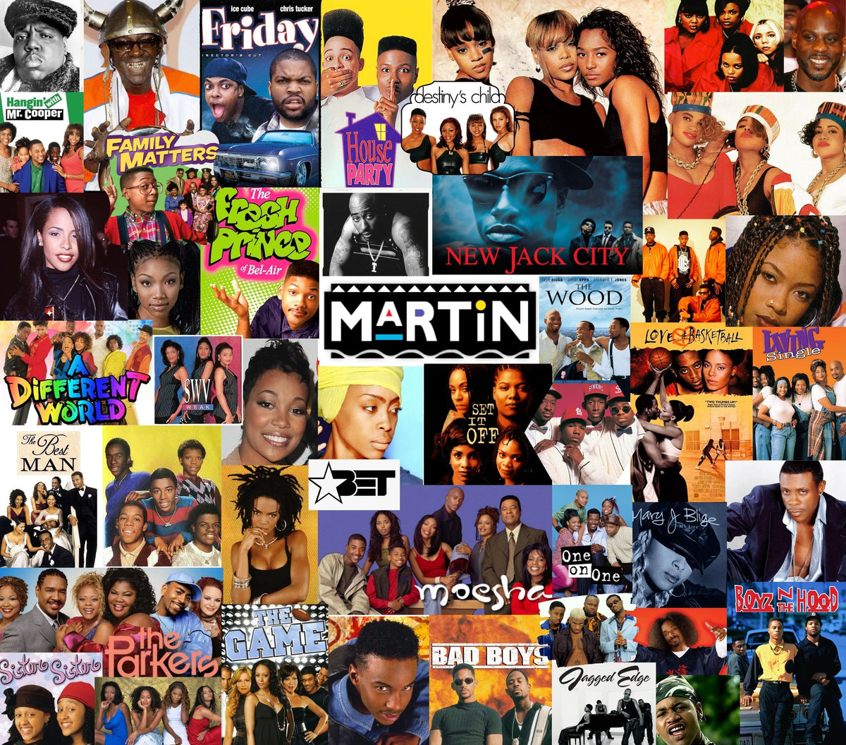 90s Black History tumbler wrap artwork for the printed sublimation transfer