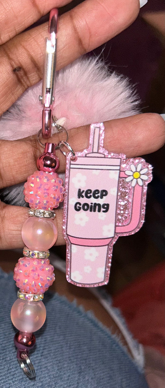 Keep Going Keychain