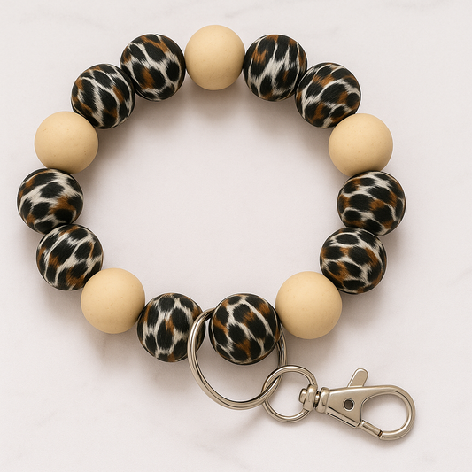 Leopard Wristlet